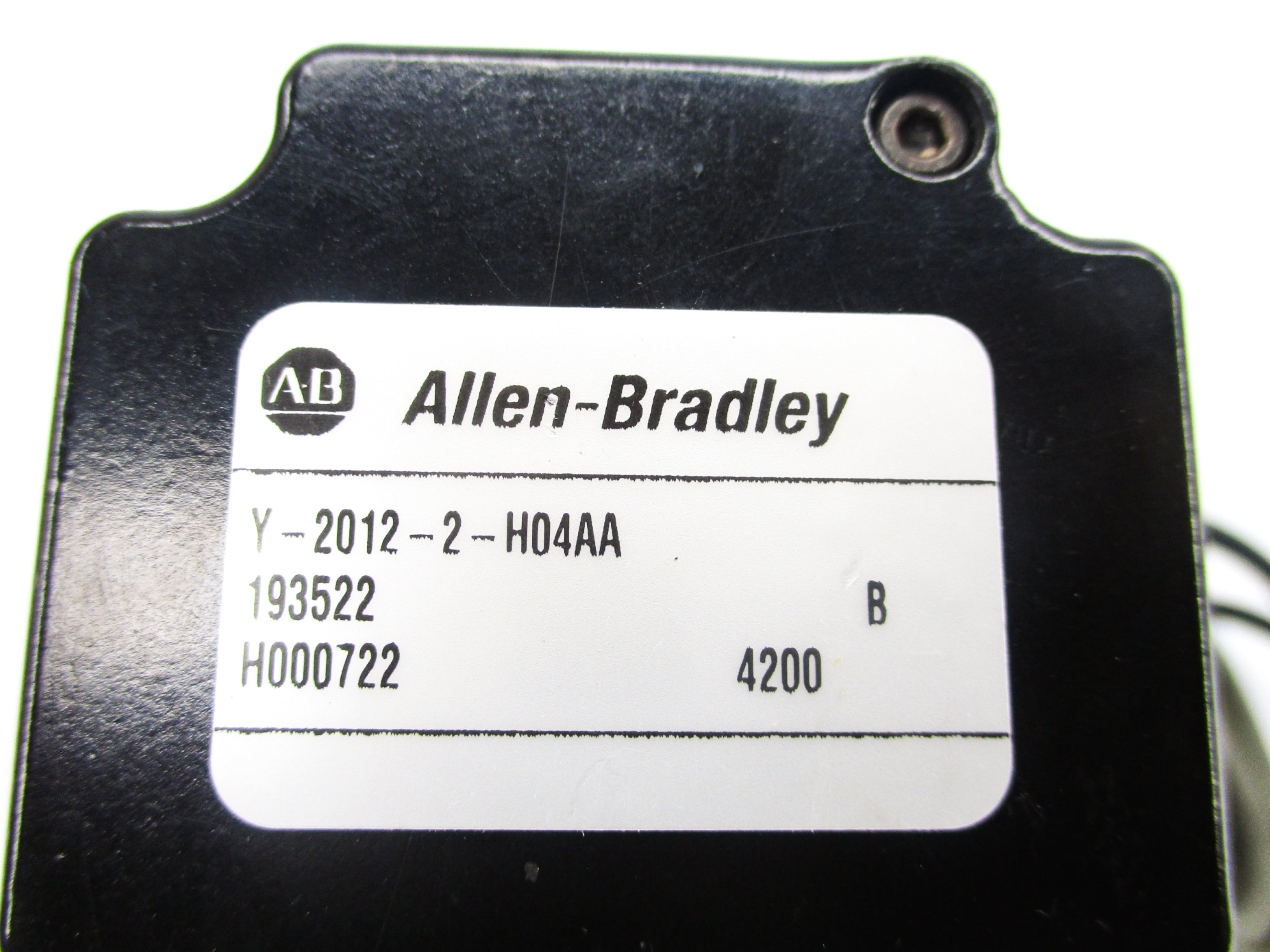 ALLEN BRADLEY Y-2012-2-H04AA SER. B NSNP