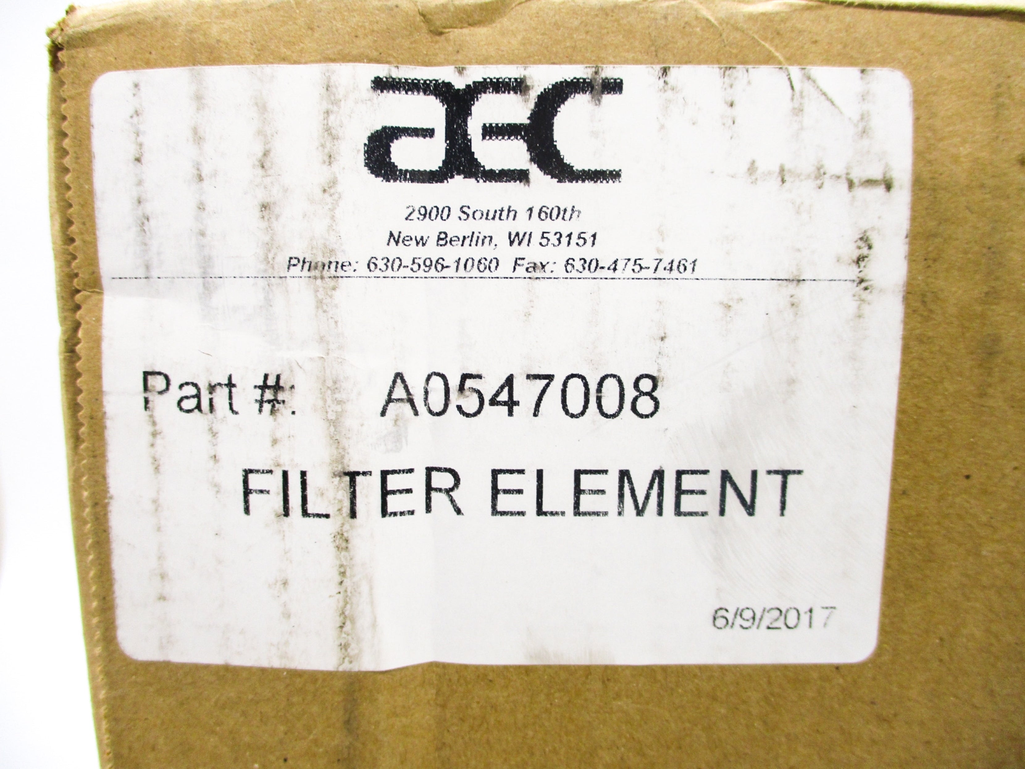 AEC A0547008 NSFS