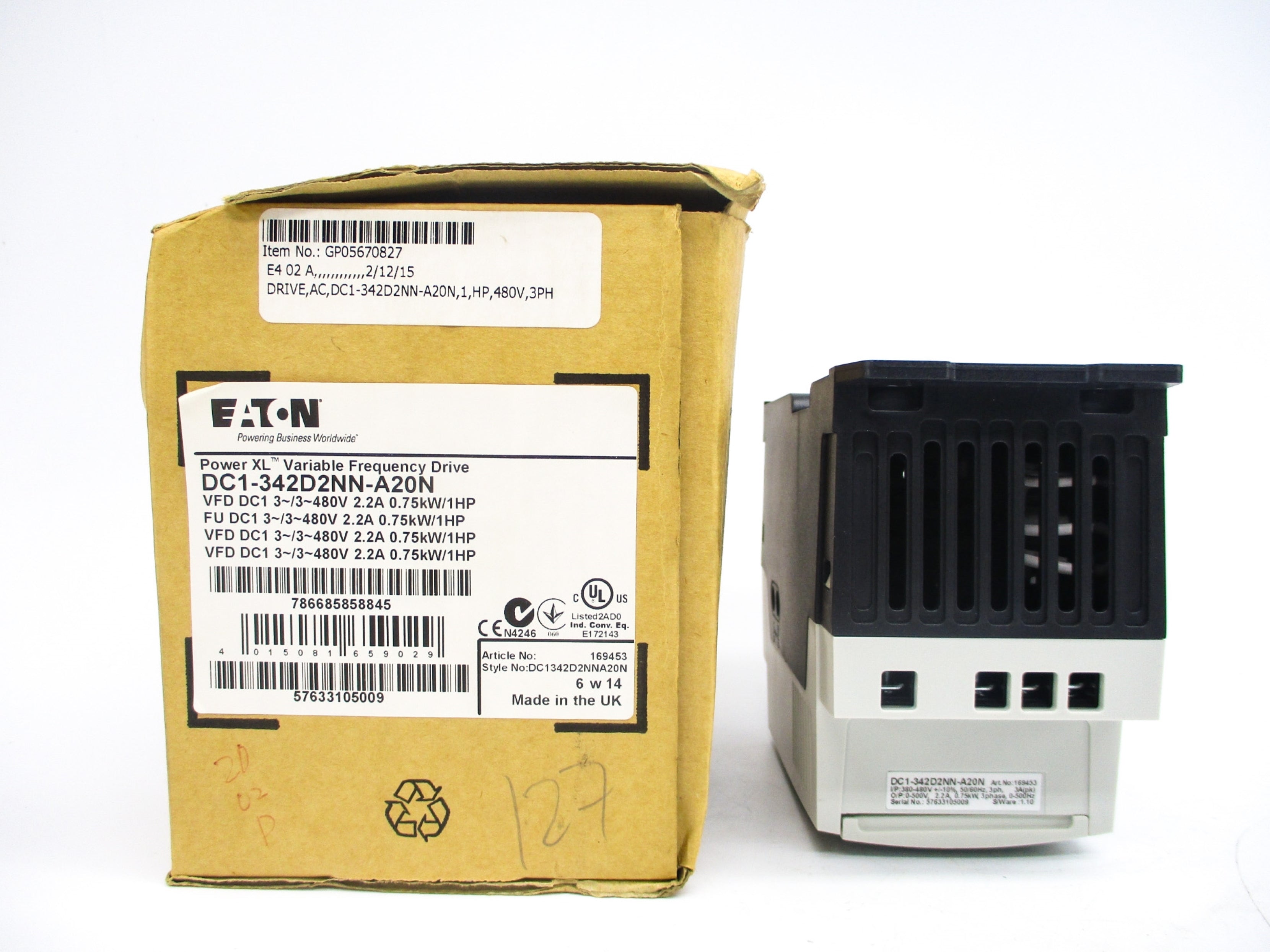 EATON DC1-342D2NN-A20N NSMP
