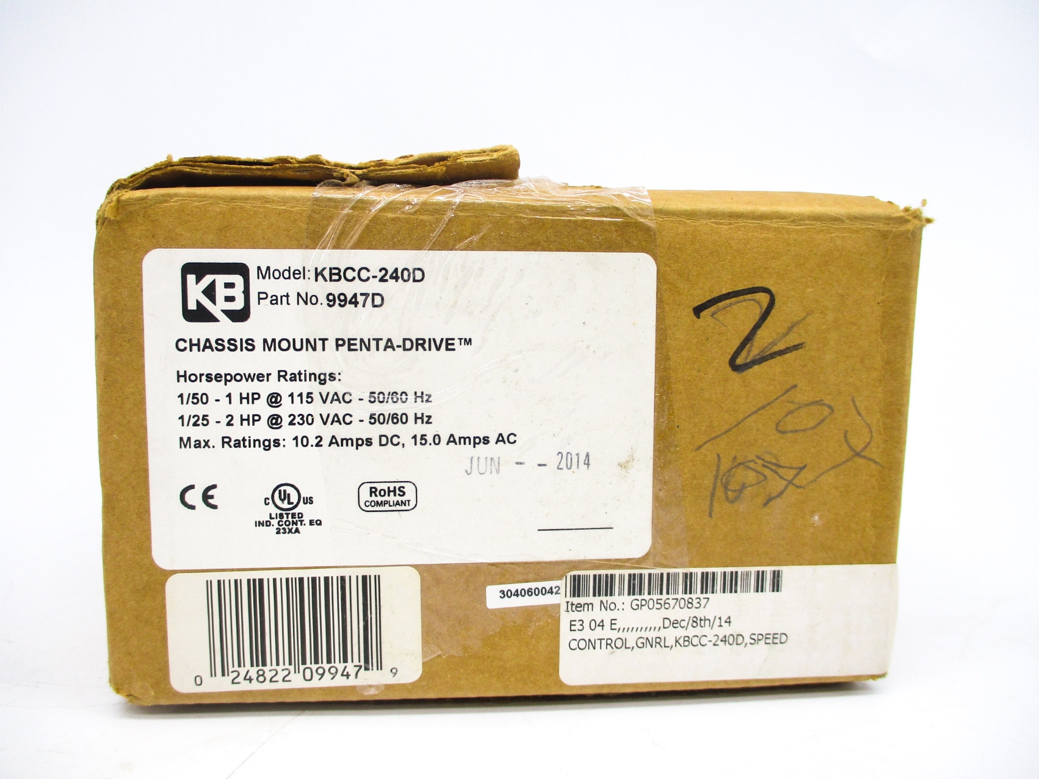 KB ELECTRONICS KBCC-240D (9947D) NSMP