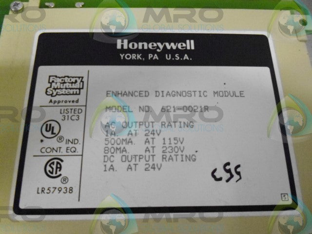 HONEYWELL 621-0021R ENH. DIAGNOSTIC MODULE *USED*