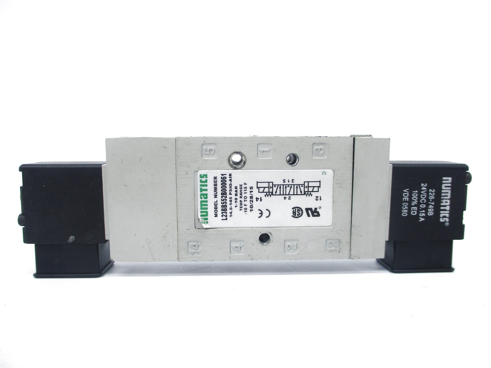 NUMATICS L23BB552B000061 24VDC UNMP