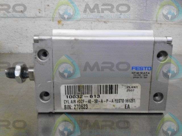 FESTO DZF-40-50-A-P-A FLAT CYLINDER *USED*