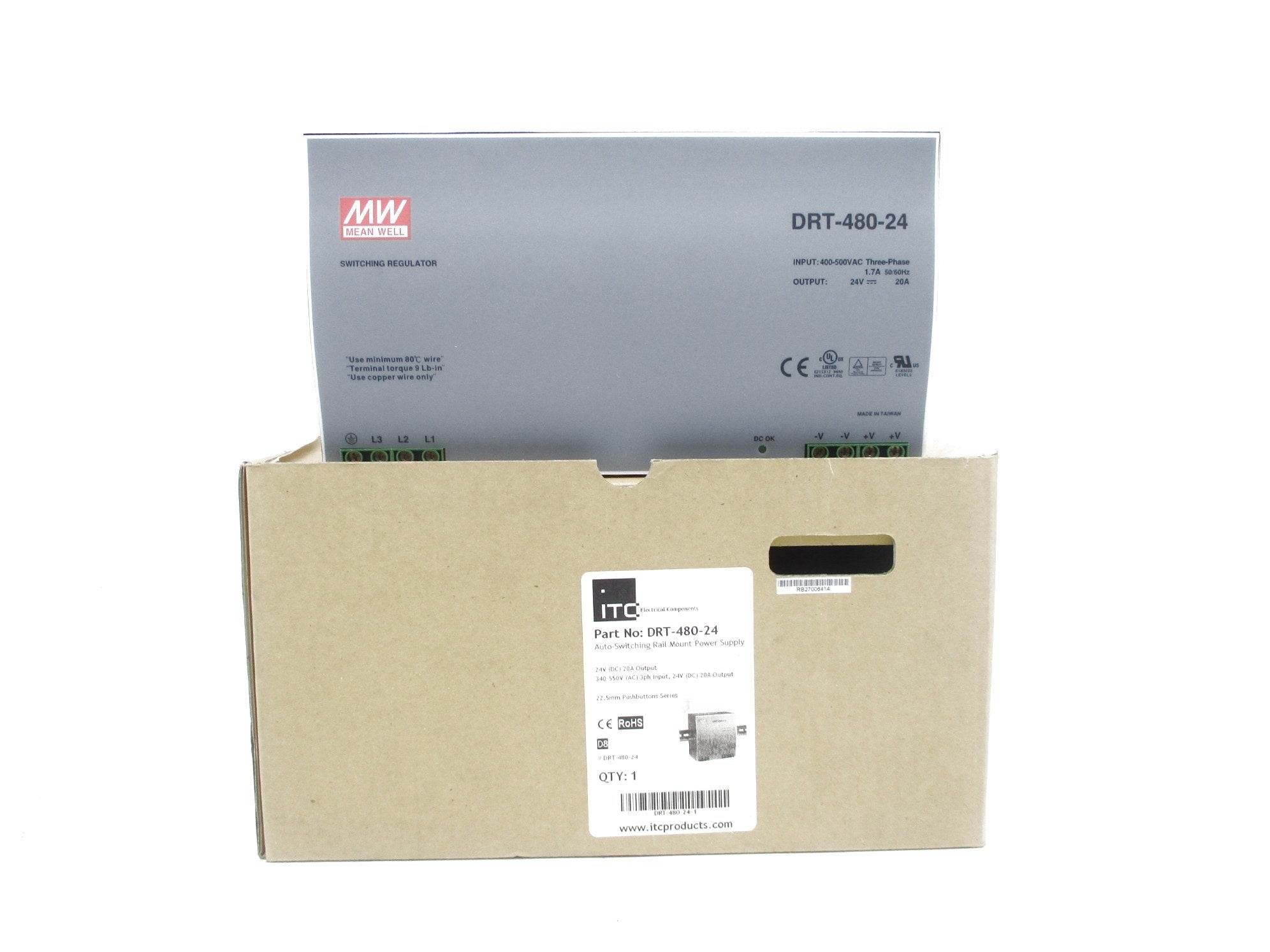 MEAN WELL DRT-480-24 NSMP