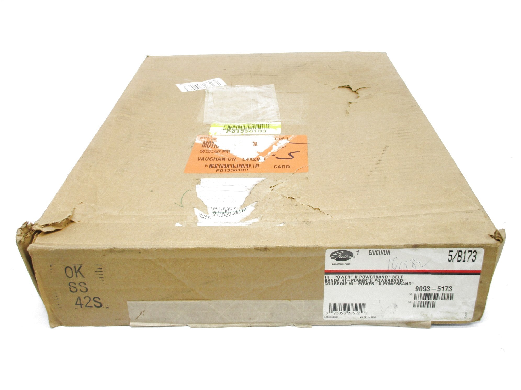 GATES B173 (PKG OF 5) NSMP