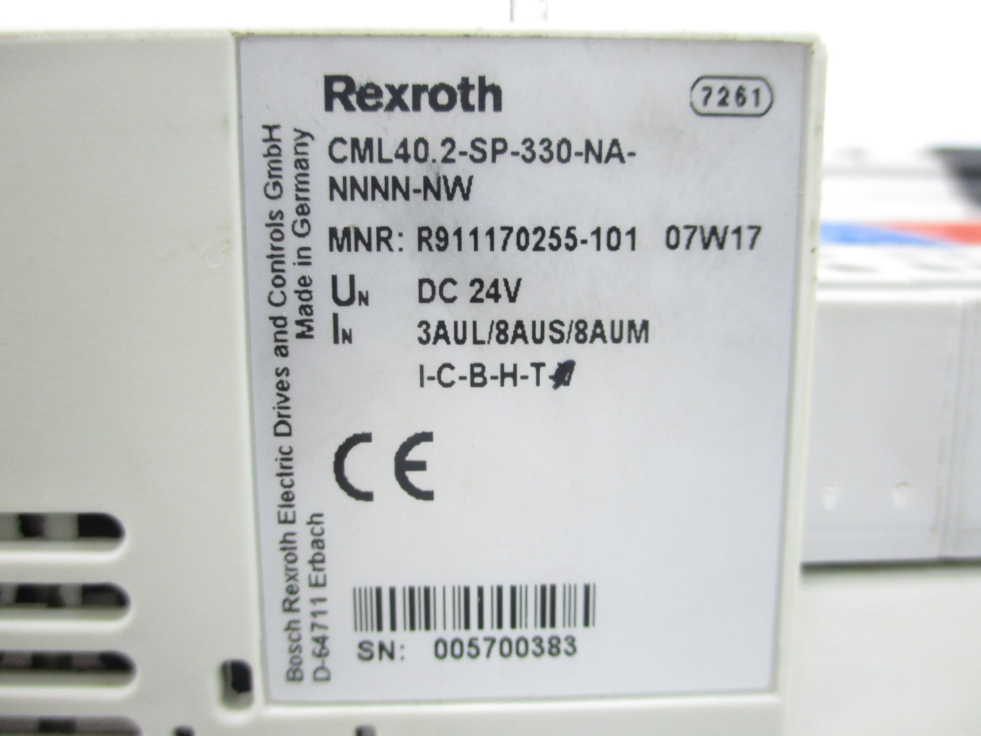 REXROTH CML40.2-SP-330-NA-NNNN-NW NSNP