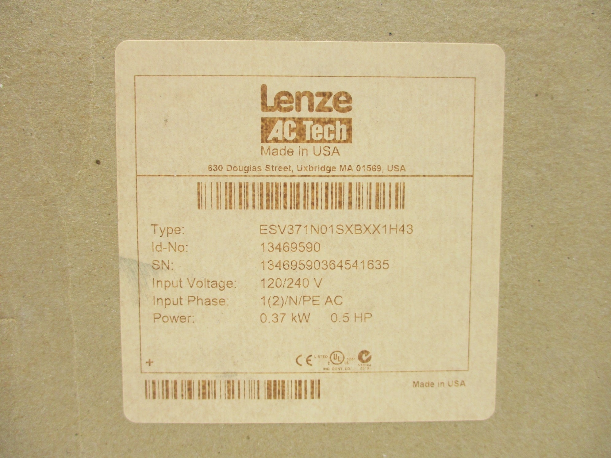 LENZE ESV371N01SXBXX1H43 NSFS
