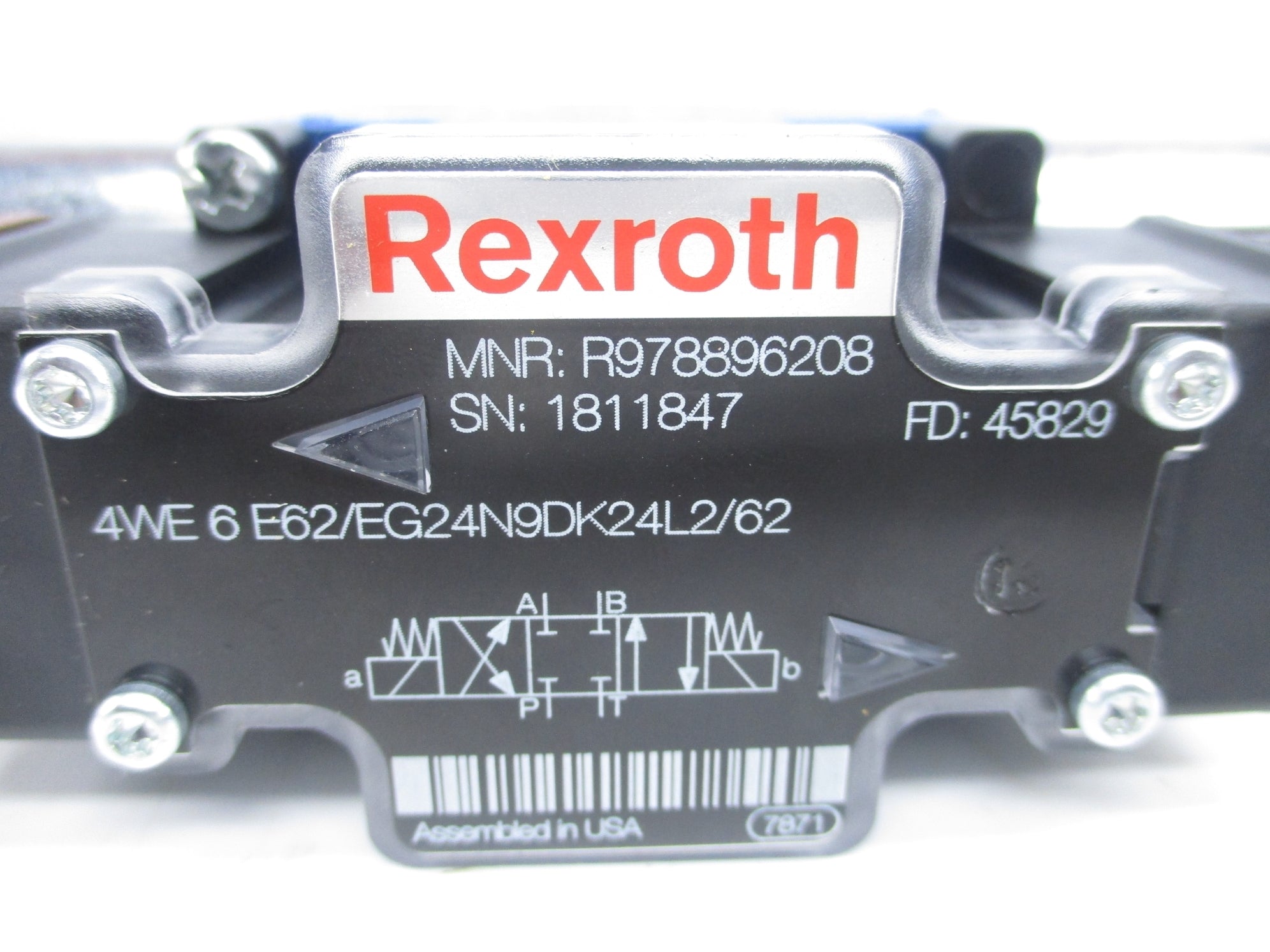 REXROTH 4WE6E62/EG24N9DK24L2/62 24V NSNP