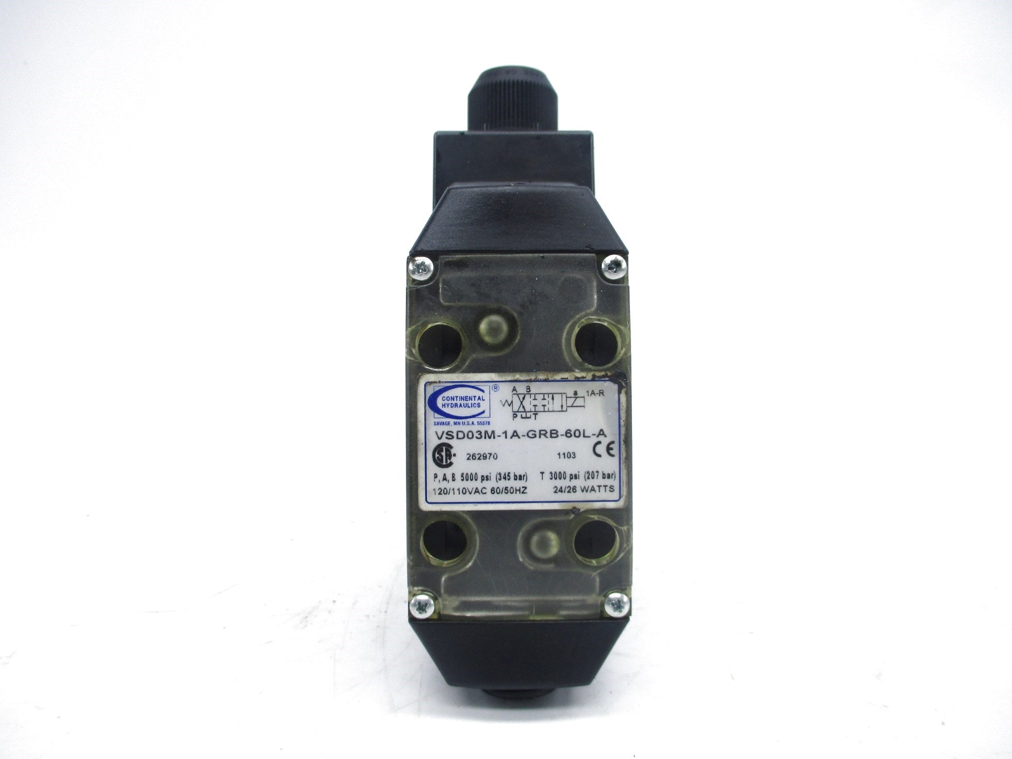 CONTINENTAL HYDRAULICS VSD03M-1A-GRB-60L-A 120/60 NSNP