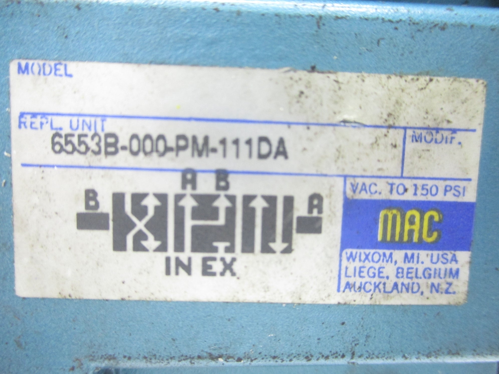 MAC 6553B-000-PM-111DA 120/60 NSNP