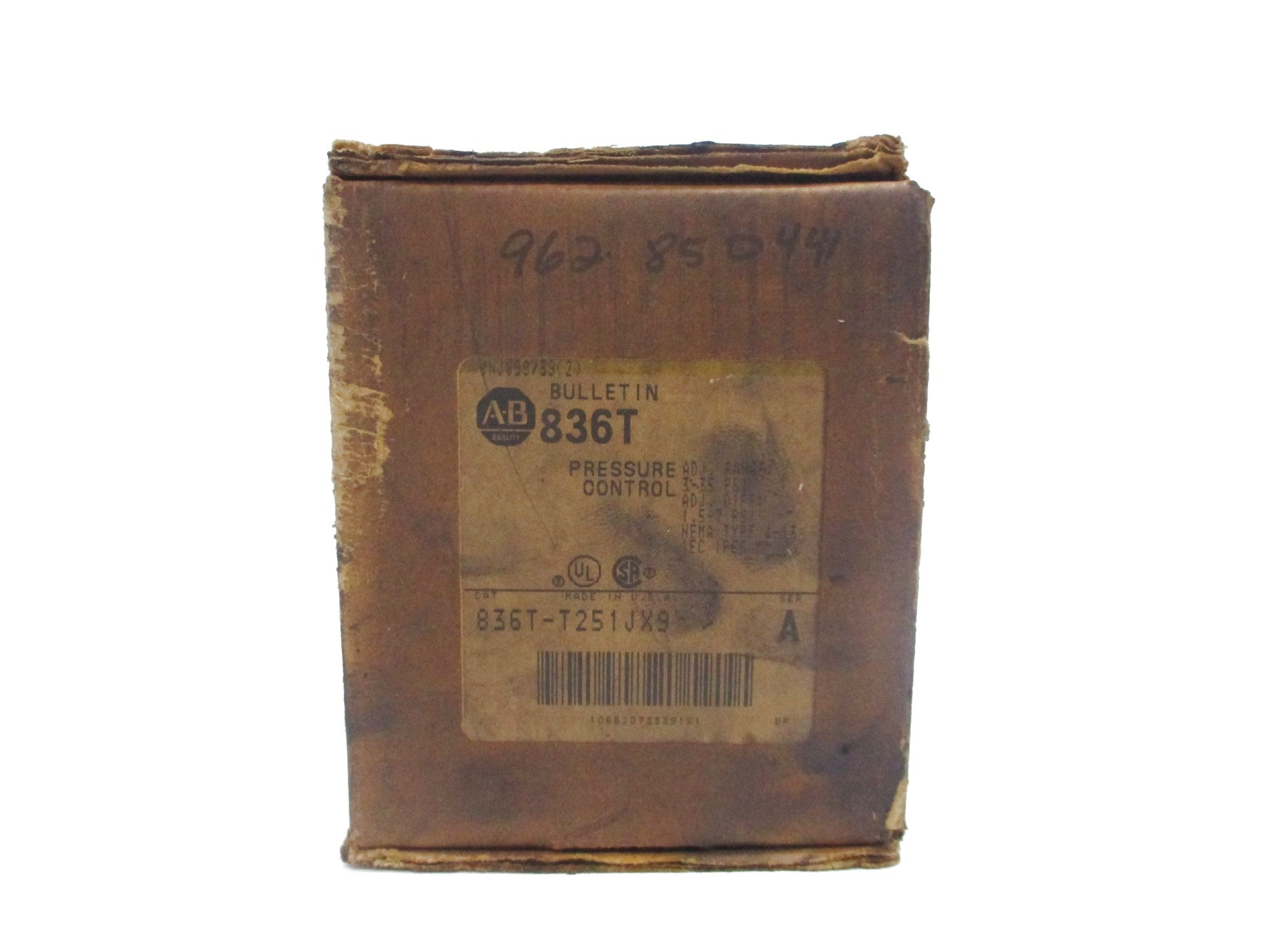ALLEN BRADLEY 836T-T251JX9 SER. A (BR/YL) NSMP