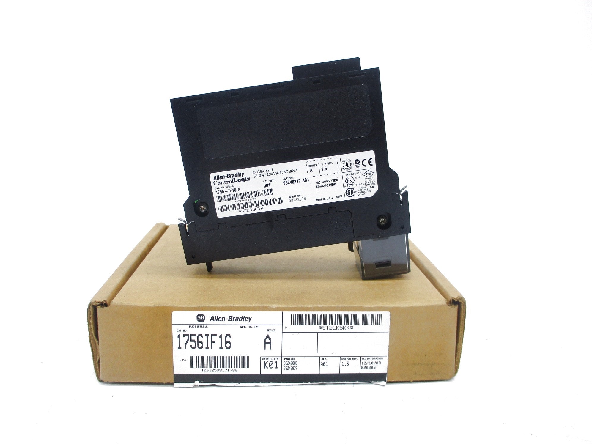 ALLEN BRADLEY 1756IF16 SER. A F/W 1.5 NSMP