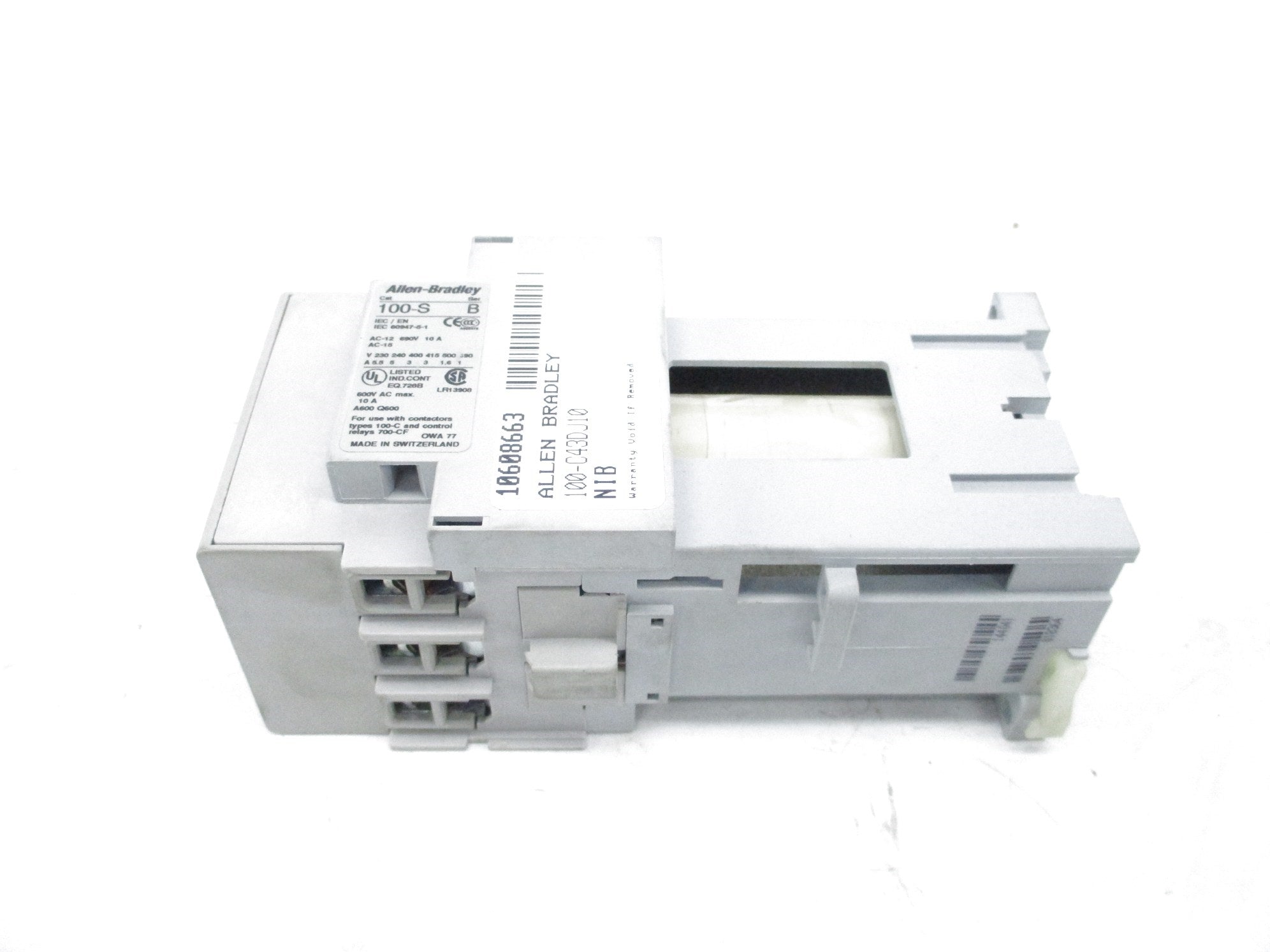 ALLEN BRADLEY 100-C43DJ10 SER. A 24V (BR/WH) NSMP