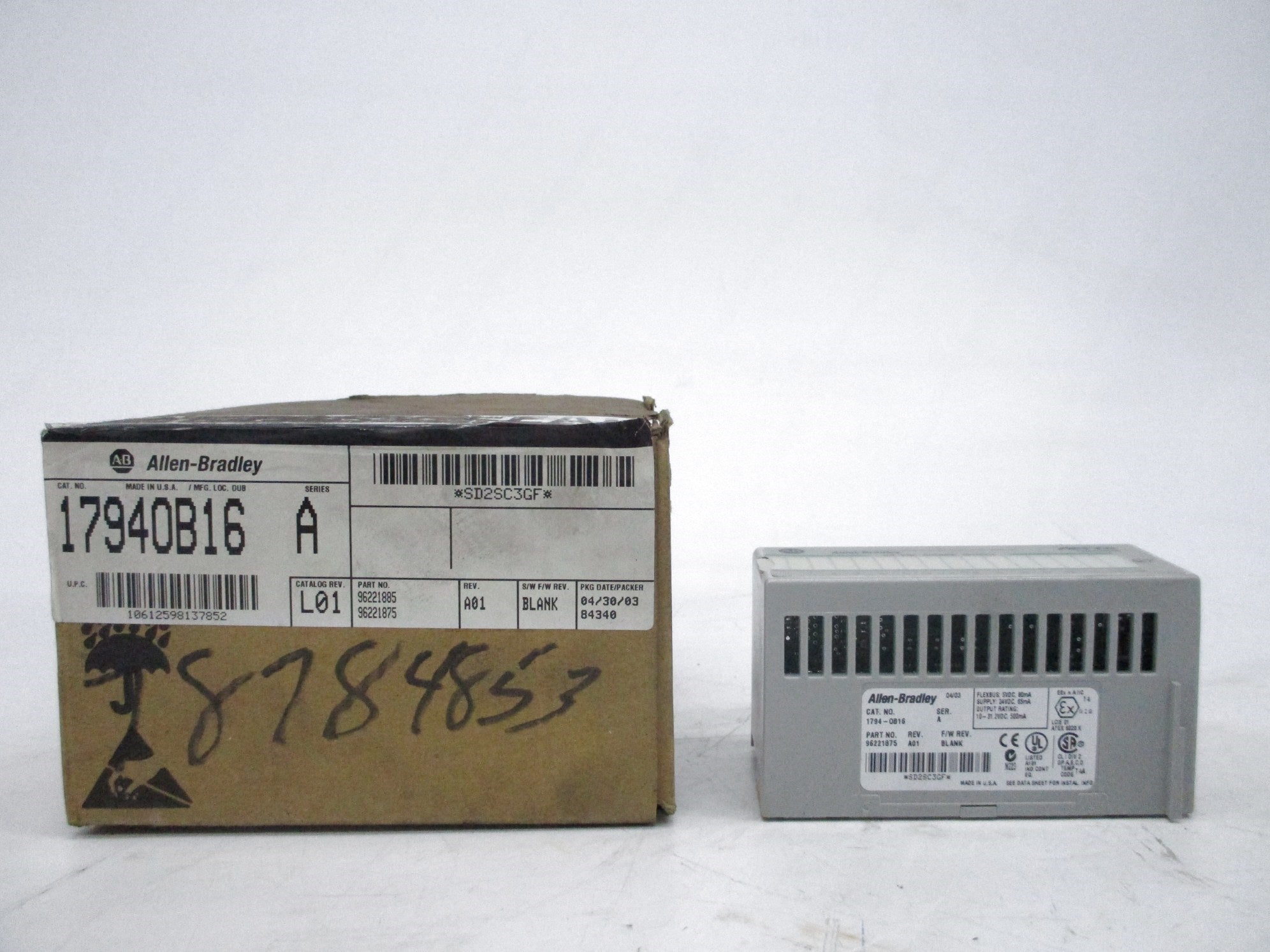 ALLEN BRADLEY 1794OB16 SER. A NSMP