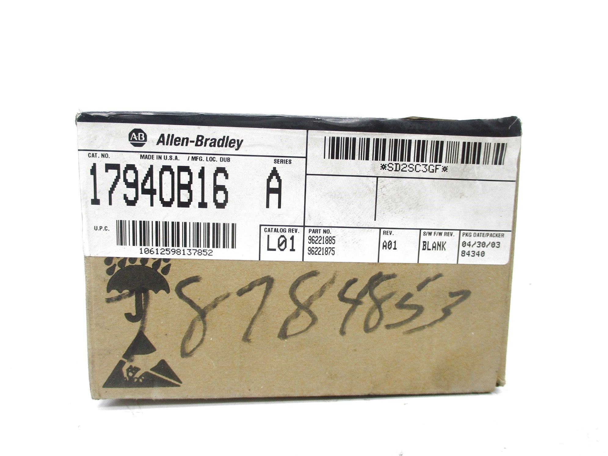 ALLEN BRADLEY 1794-OB16 SER. A NSMP