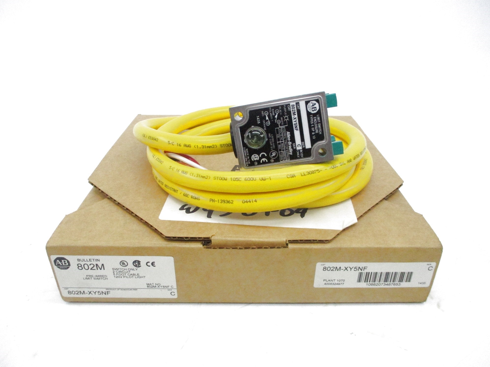 INDUSTRIAL SPARE PART 802M-XY5NF SER. C (BR/WH) NSMP
