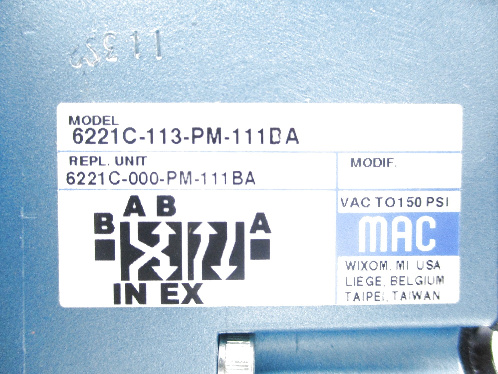MAC 6221C-113-PM-111DA 120/60 NSNP