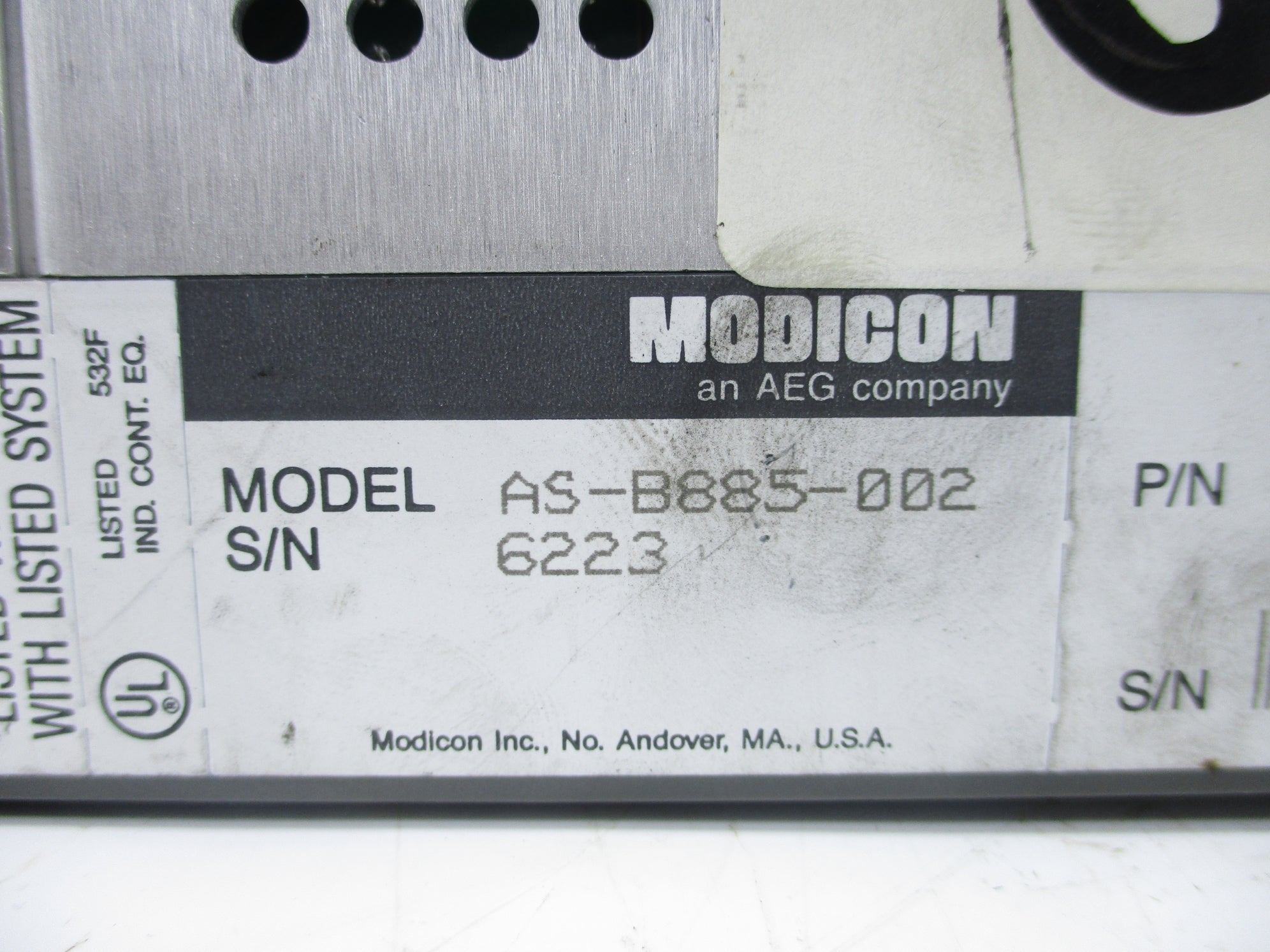 MODICON AS-B885-002 UNMP