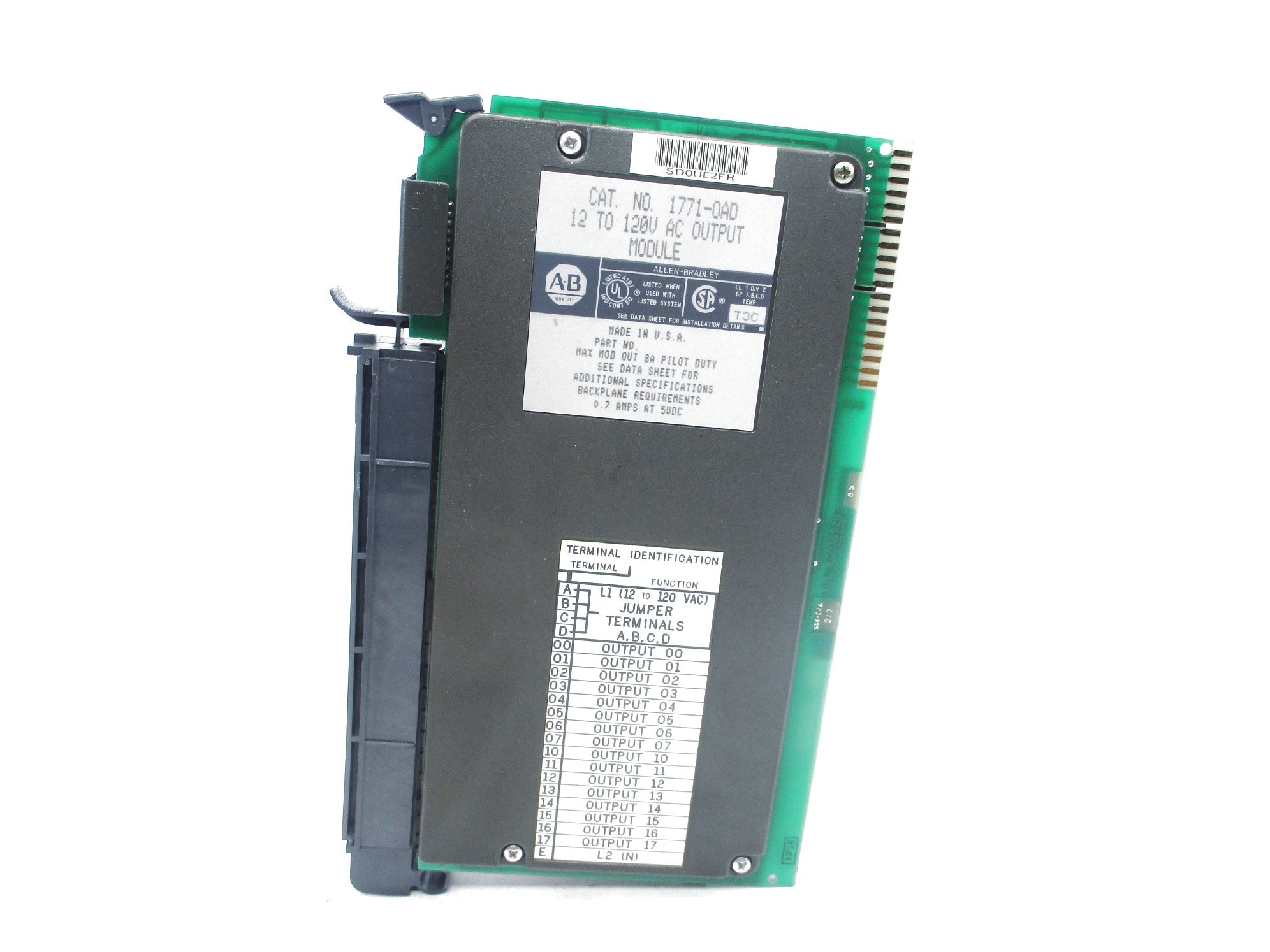 ALLEN BRADLEY 1771-0AD UNMP