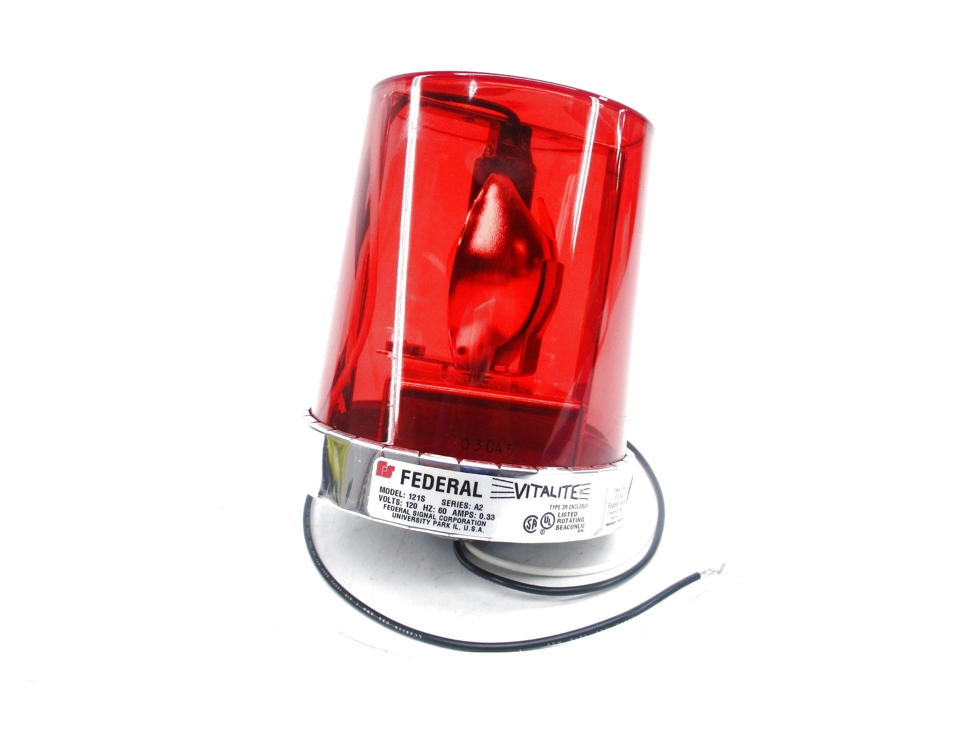 FEDERAL SIGNAL 121S-120R SER. A2 NSNP