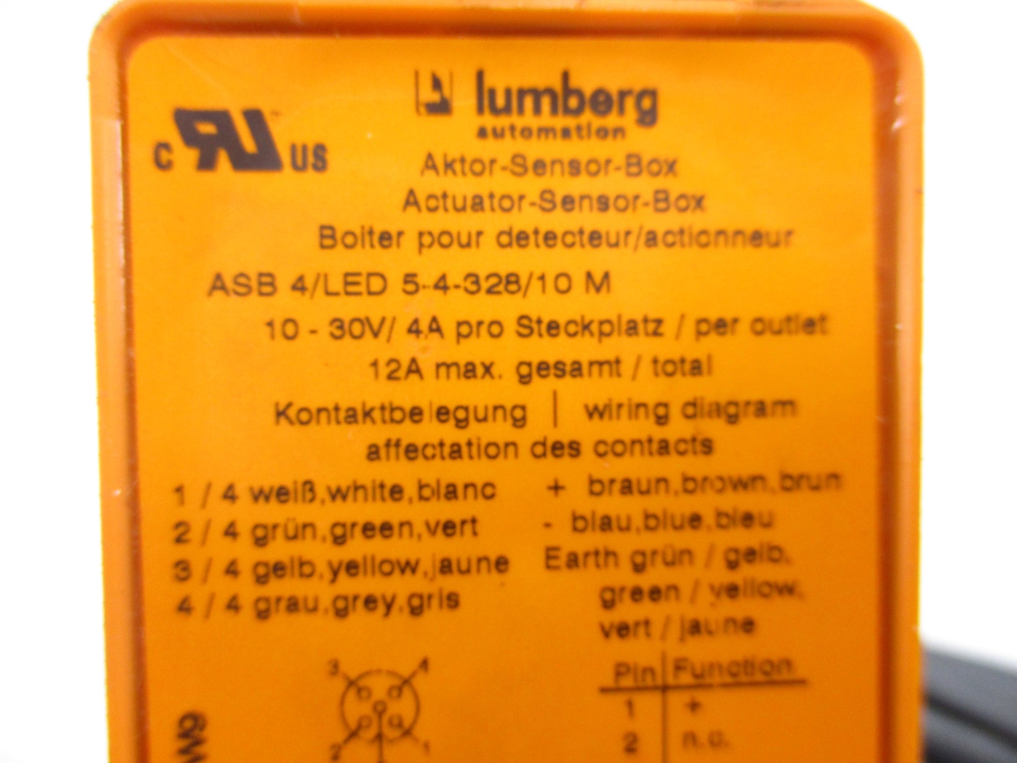 LUMBERG ASB4/LED5-4-328/10M NSNP