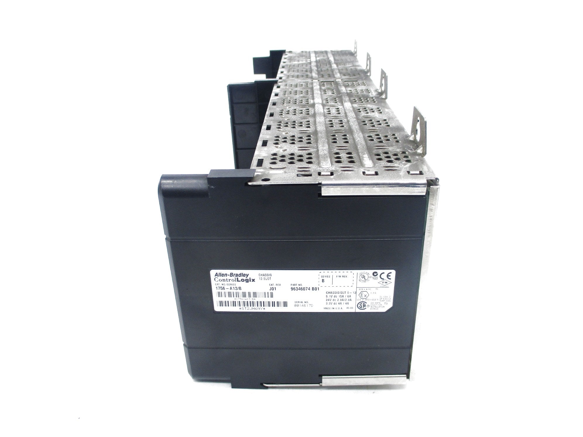 ALLEN BRADLEY 1756-A13 SER. B UNMP