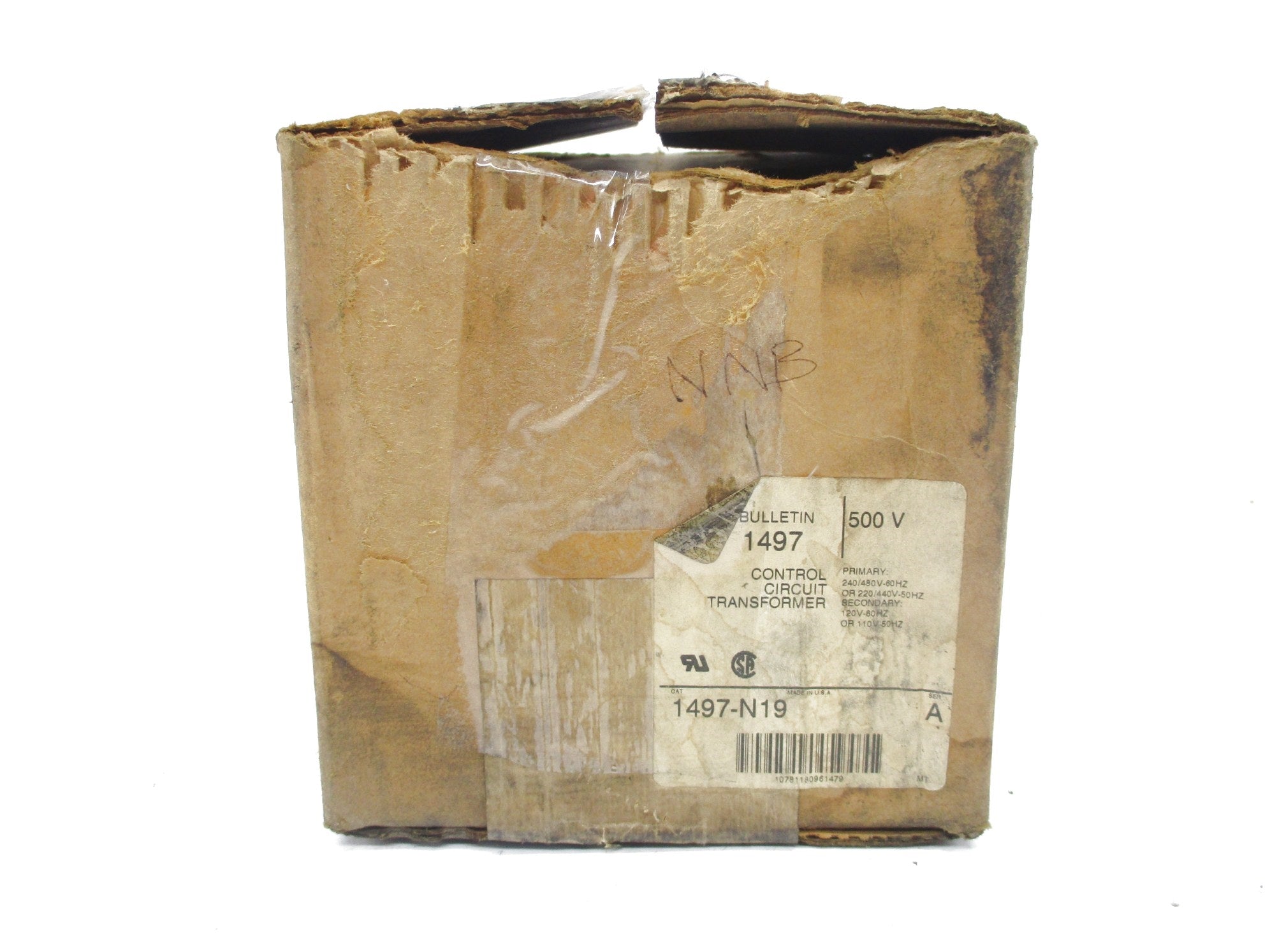 ALLEN BRADLEY 1497-N19 SER. A (BR/WH) (AS PICTURED) NSMP