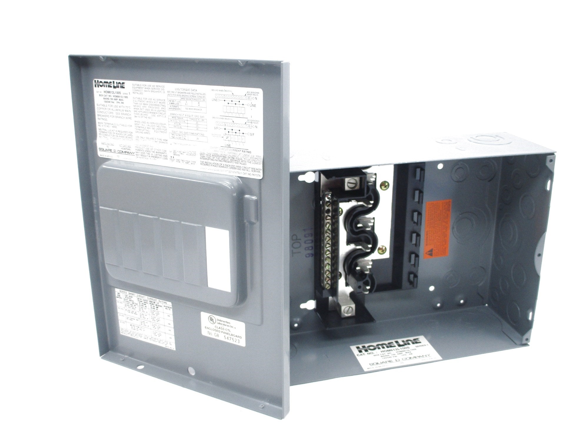 SQUARE D HOM6-12L100S SER. 1 NSMP