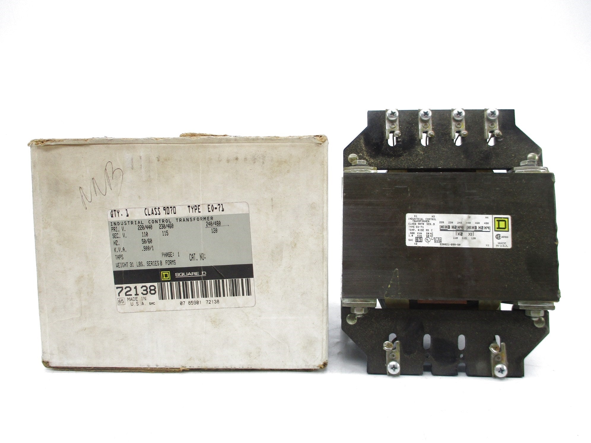 SQUARE D 9070E0-71D1 SER. B NSMP