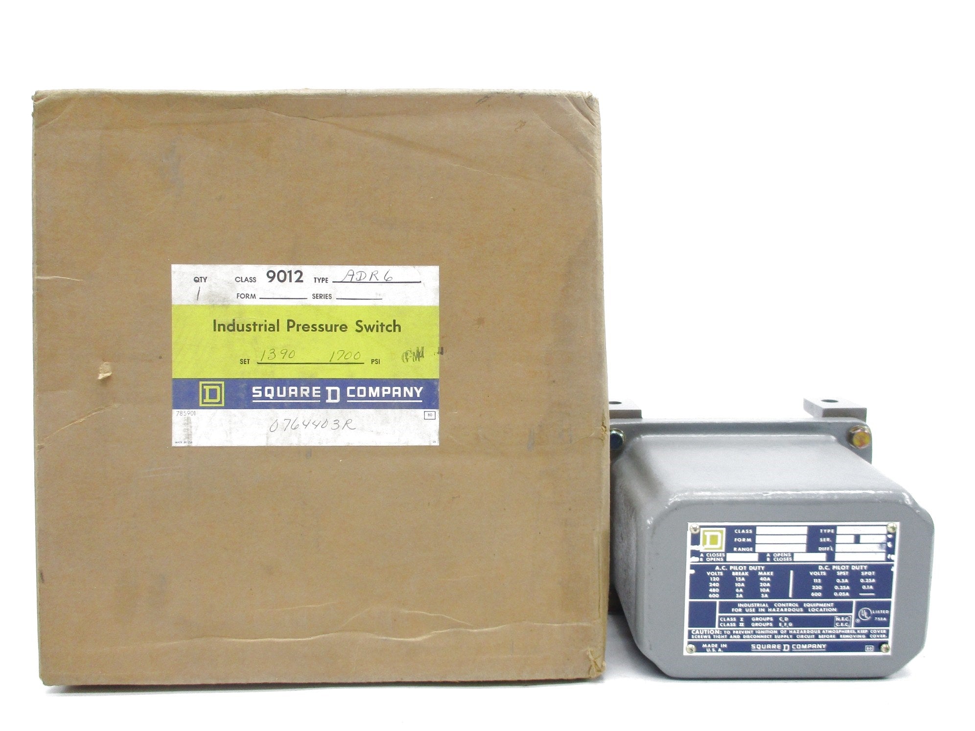 SQUARE D 9012ADR6 NSMP