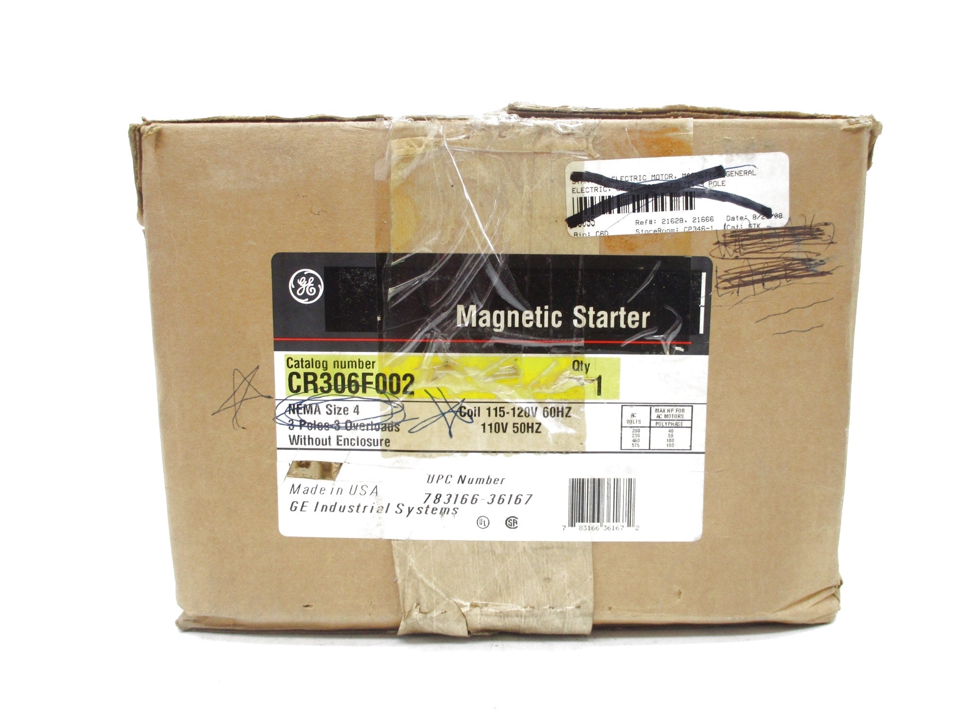 GENERAL ELECTRIC CR306F002 NSMP
