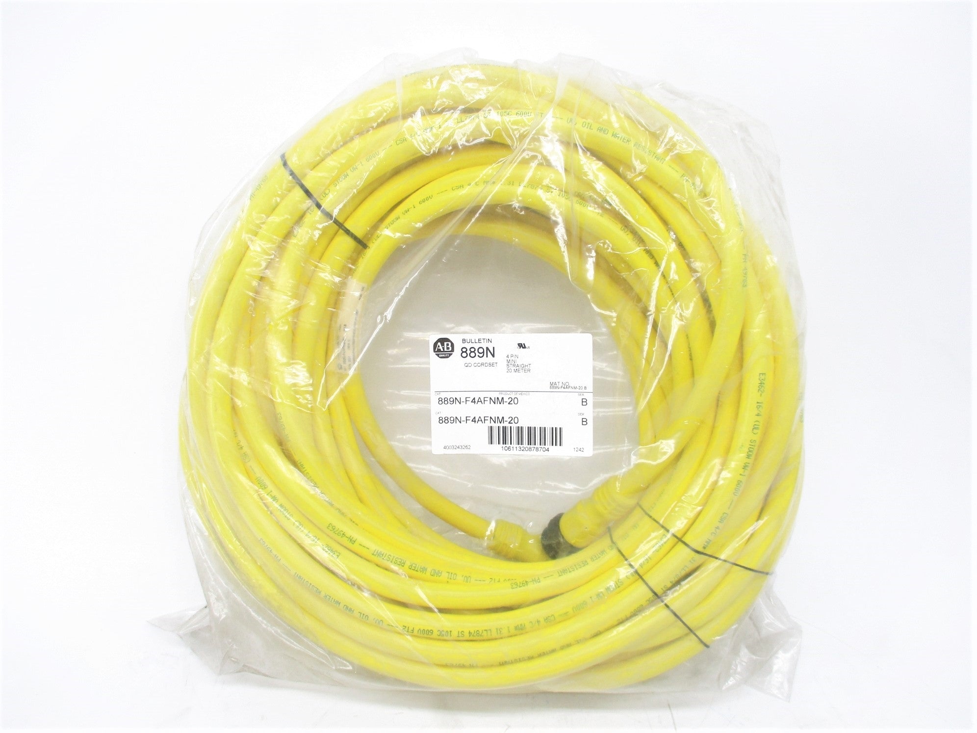 ALLEN BRADLEY 889N-F4AFNM-20 SER. B 600V 10A NSMP