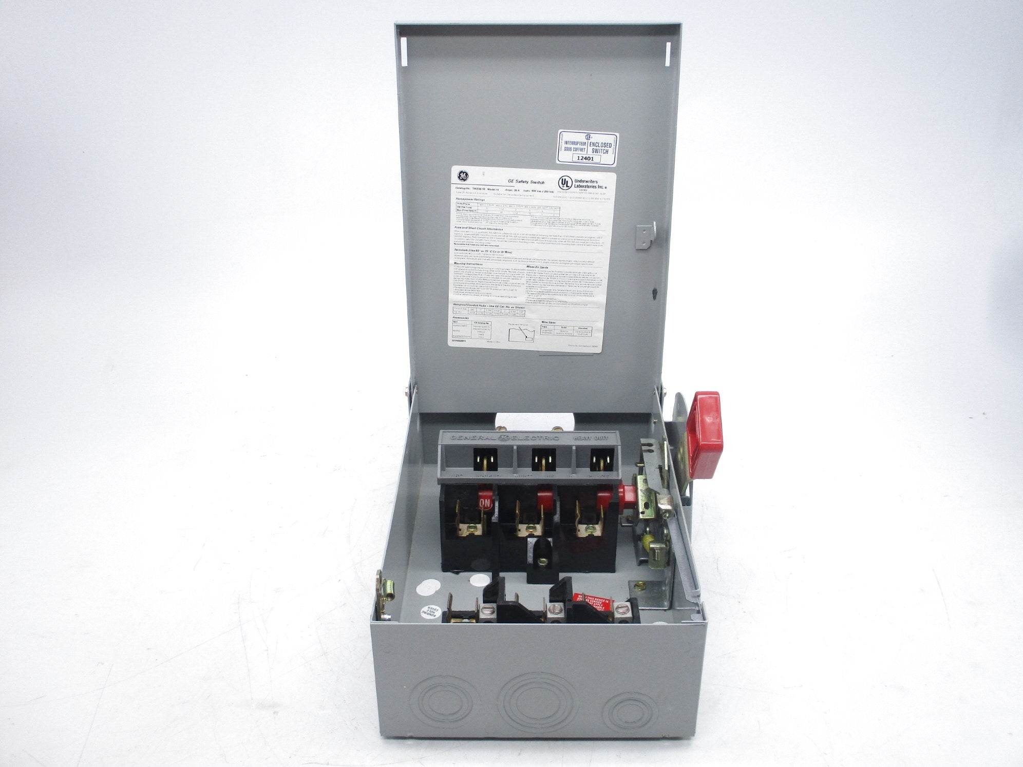 GENERAL ELECTRIC TH3361R NSMP