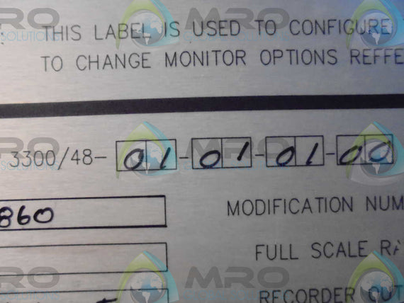 BENTLY NEVADA 3300/48-01-01-01-00 CASE EXPANSION MONITOR PART *NEW NO BOX*