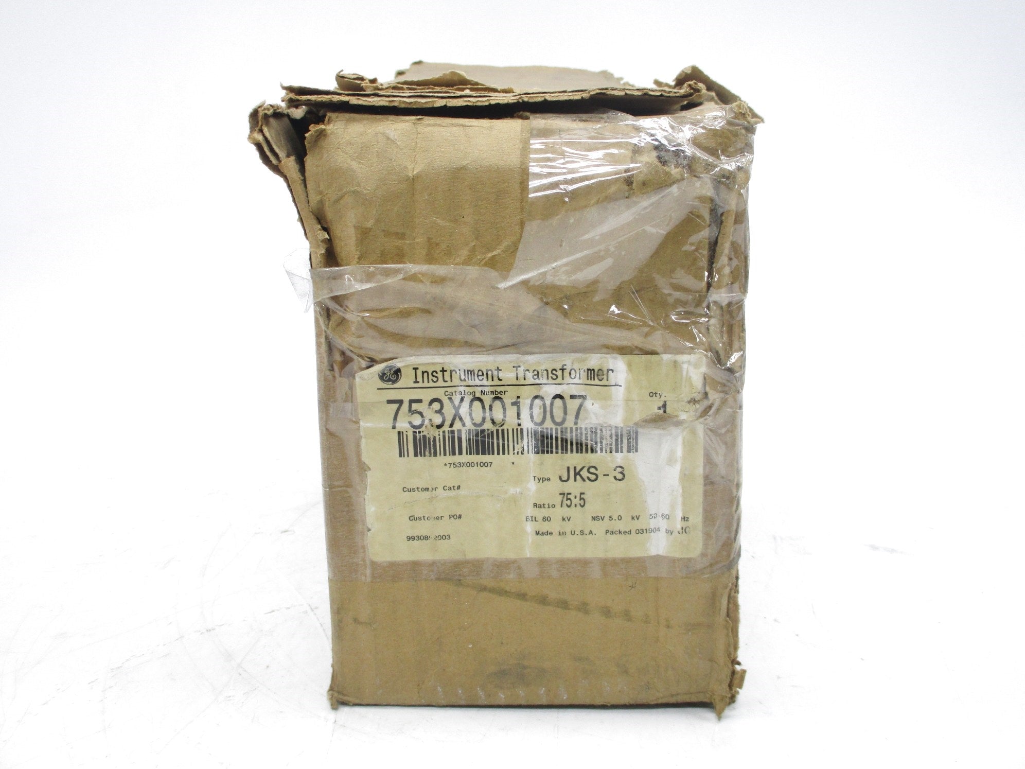 GENERAL ELECTRIC 753X001007 NSMP