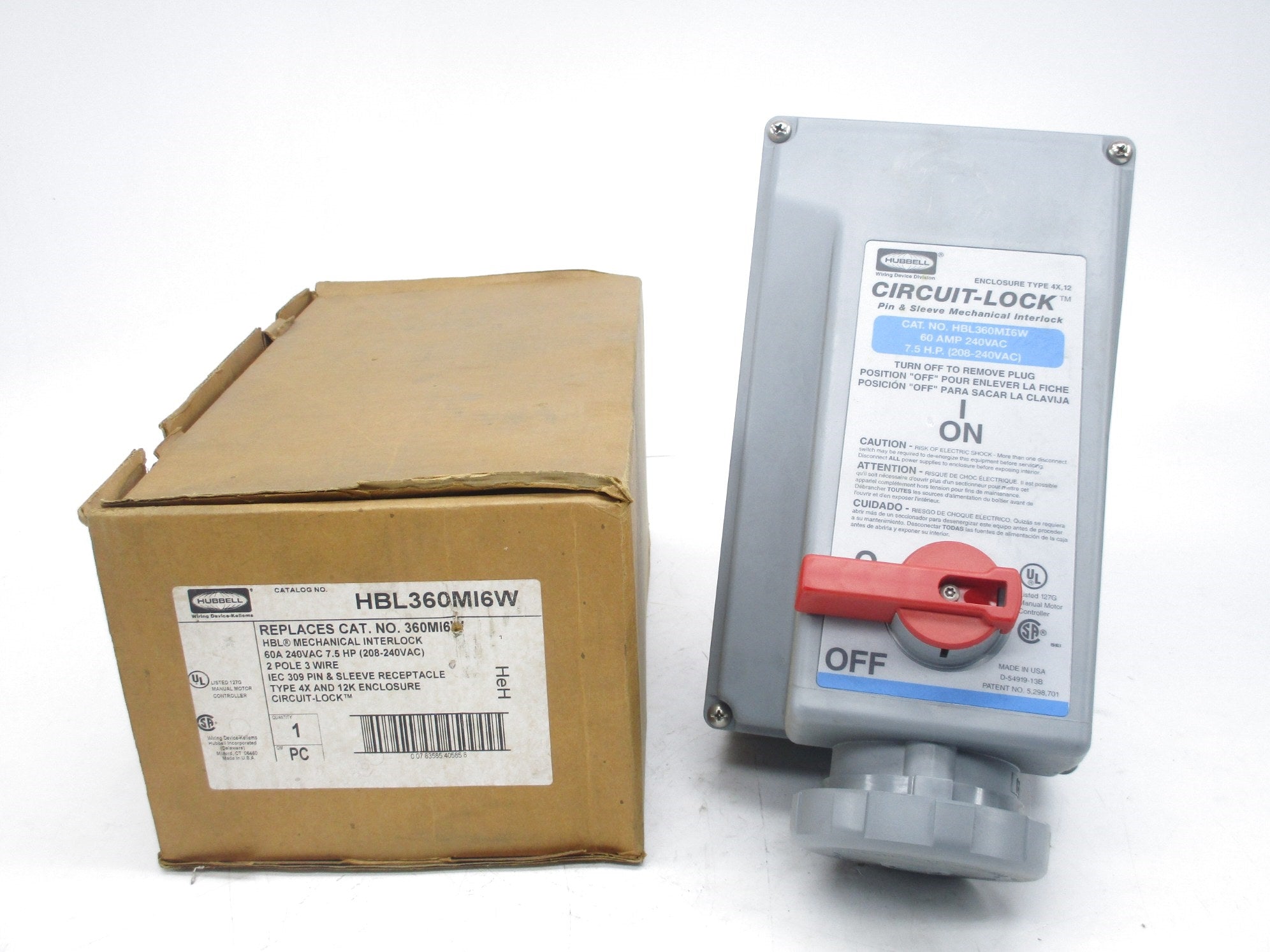 HUBBELL HBL360MI6W NSMP
