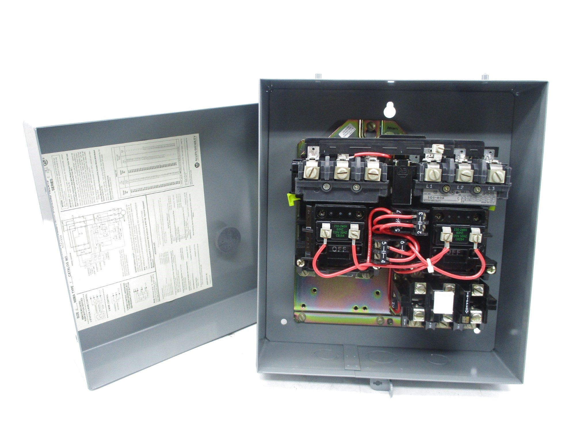 ALLEN BRADLEY 505-AAA SER. C (BR/YL) NSMP