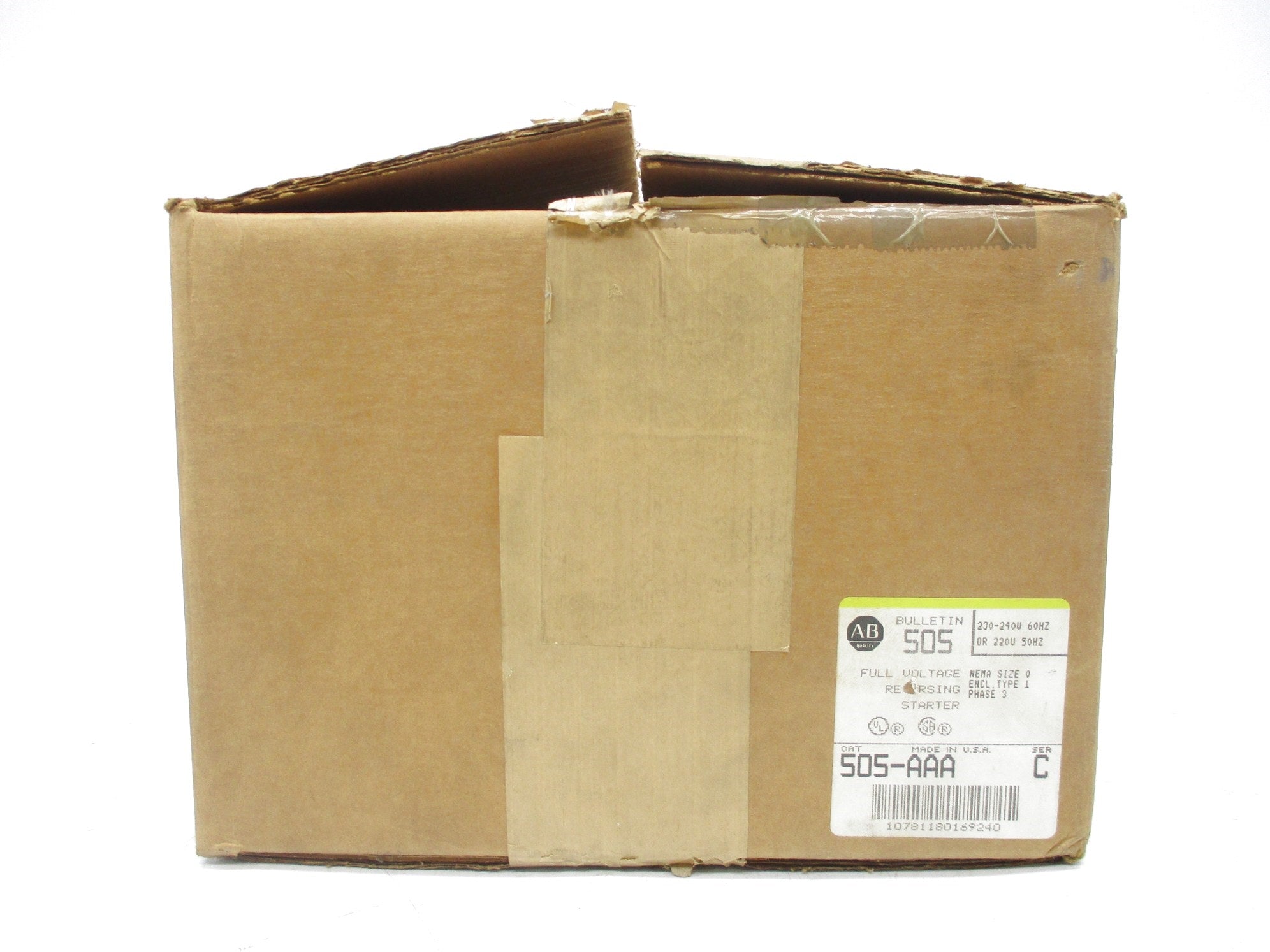 ALLEN BRADLEY 505-AAA SER. C (BR/YL) NSMP