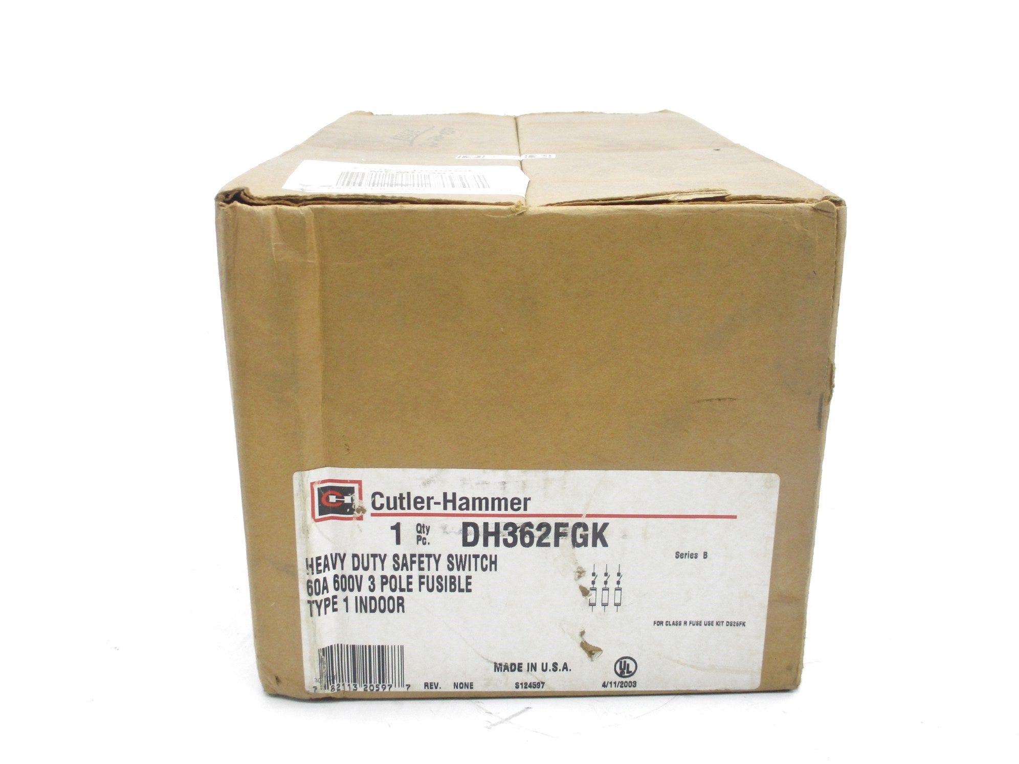 CUTLER HAMMER DH362FGK SER. B NSMP