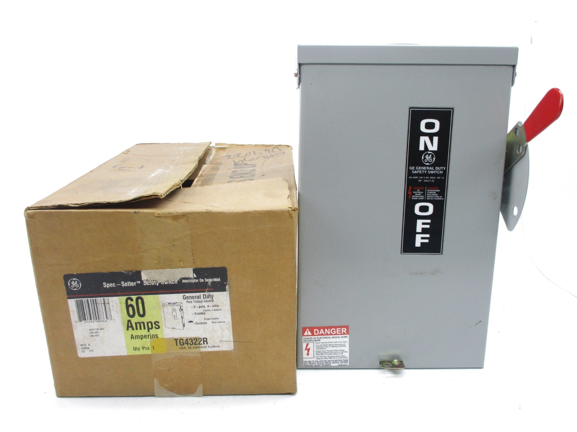 GENERAL ELECTRIC TG4322R NSMP
