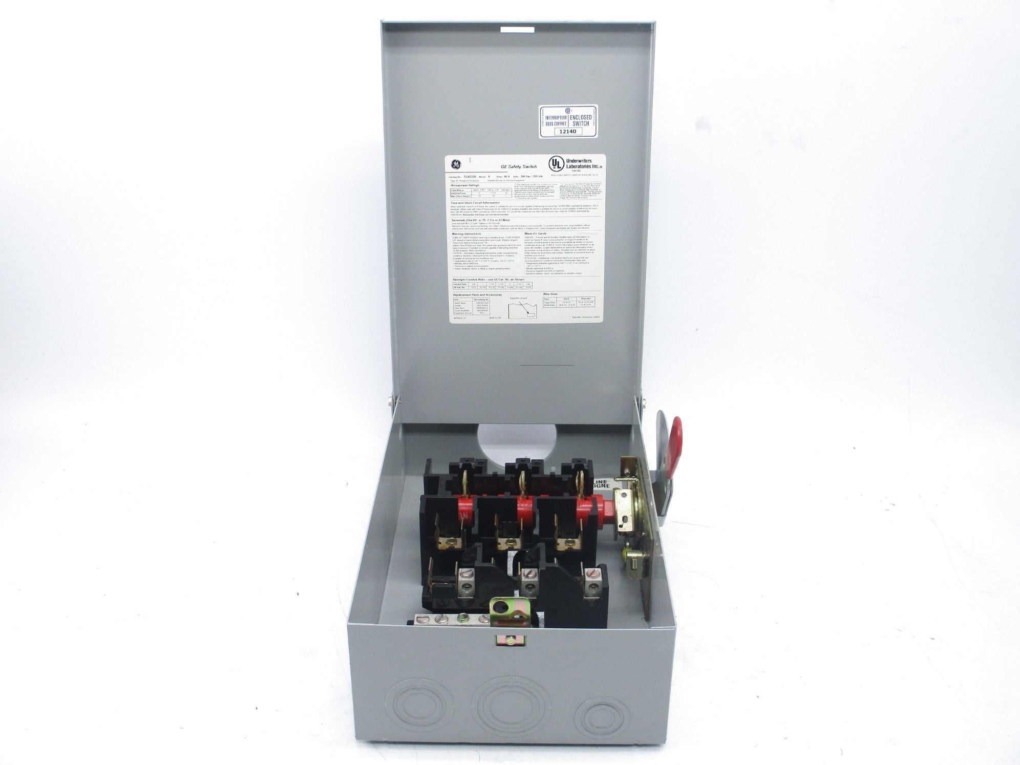 GENERAL ELECTRIC TG4322R NSMP