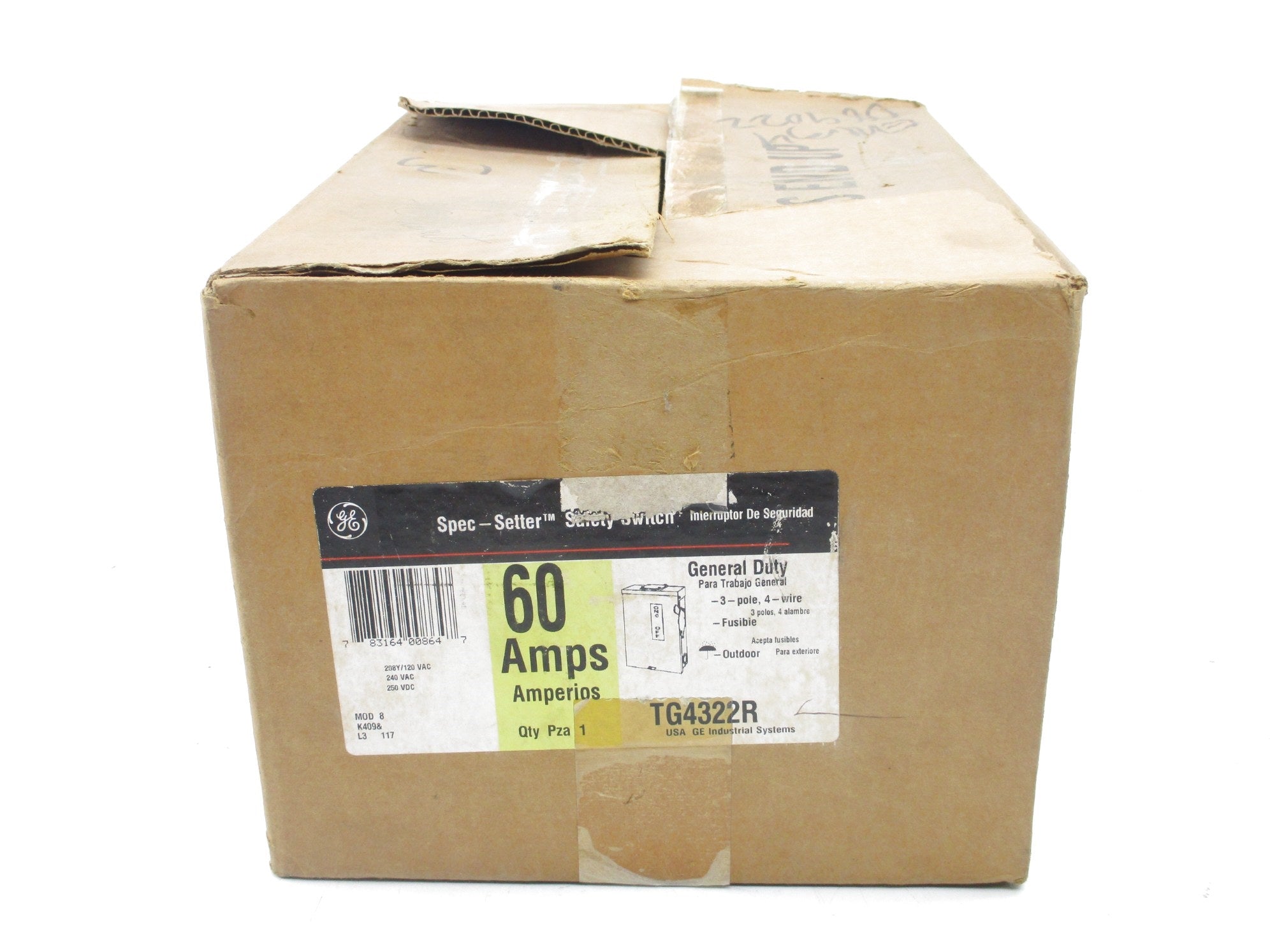 GENERAL ELECTRIC TG4322R NSMP