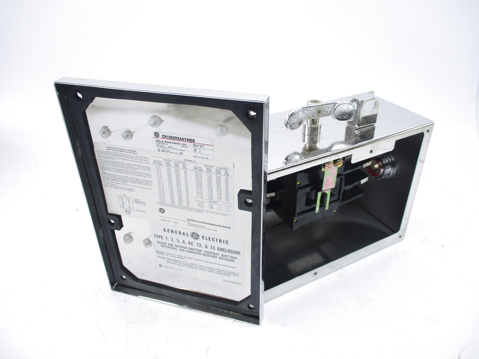 GENERAL ELECTRIC CR1062R2AAT4000 SER. A NSMP