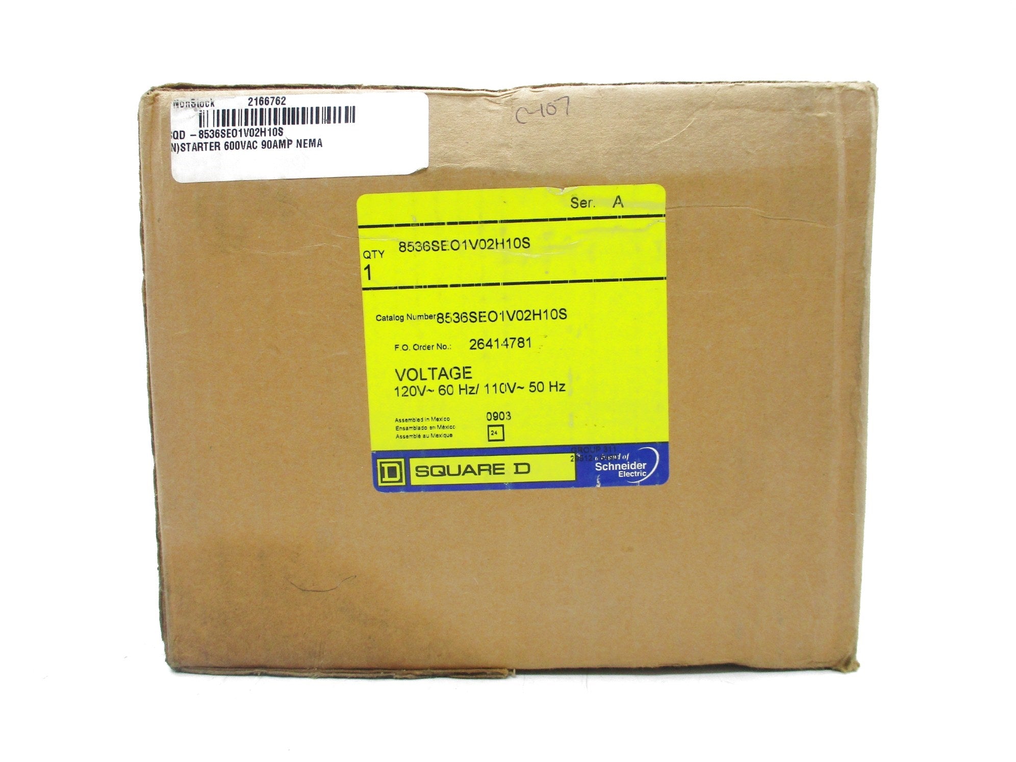 SQUARE D 8536SEO1V02H10S SER. A NSFS