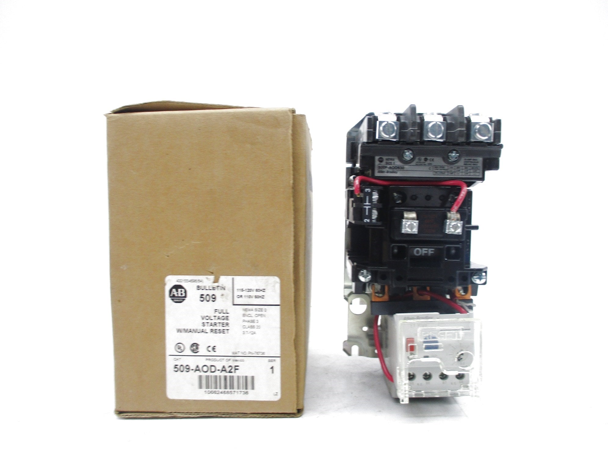 ALLEN BRADLEY 509-AOD-A2F SER. 1 (BR/WH) NSMP