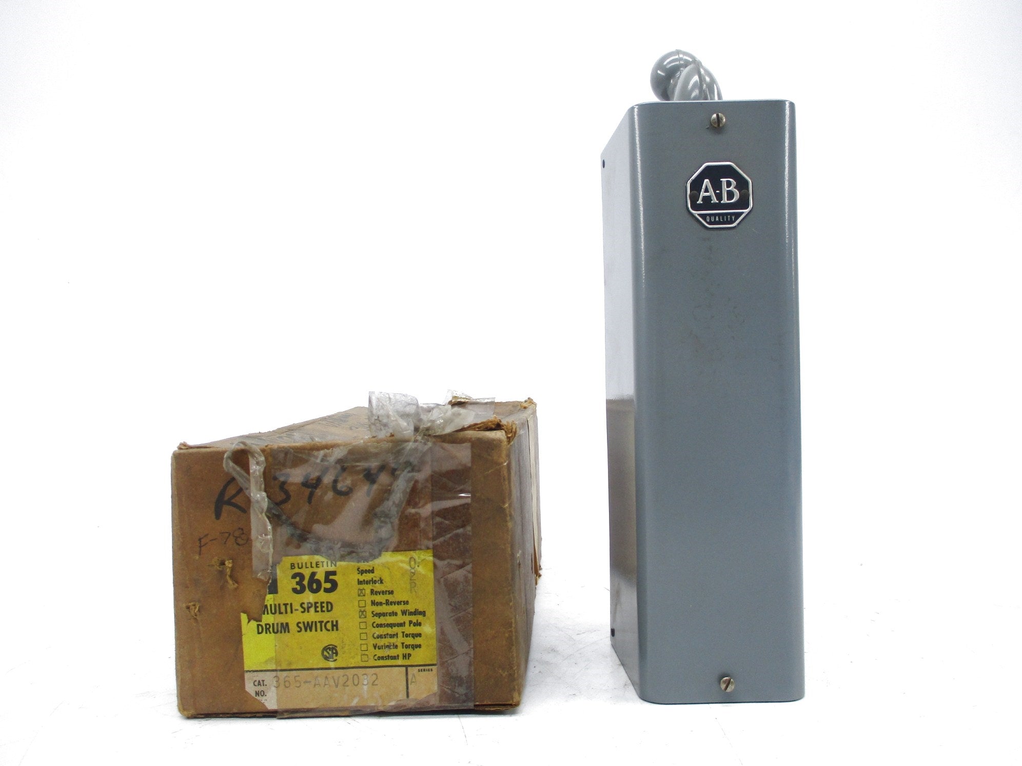 ALLEN BRADLEY 365-AAV2032 SER. A (BR/YL) NSMP