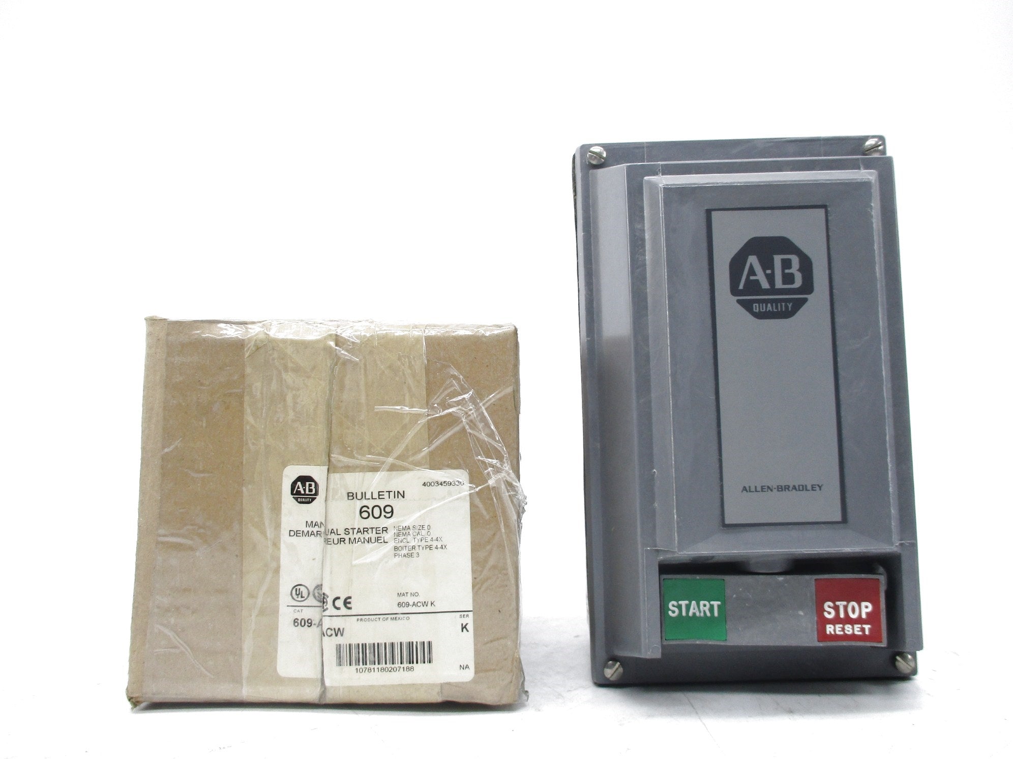 ALLEN BRADLEY 609-ACW SER. K (BR/WH) NSMP