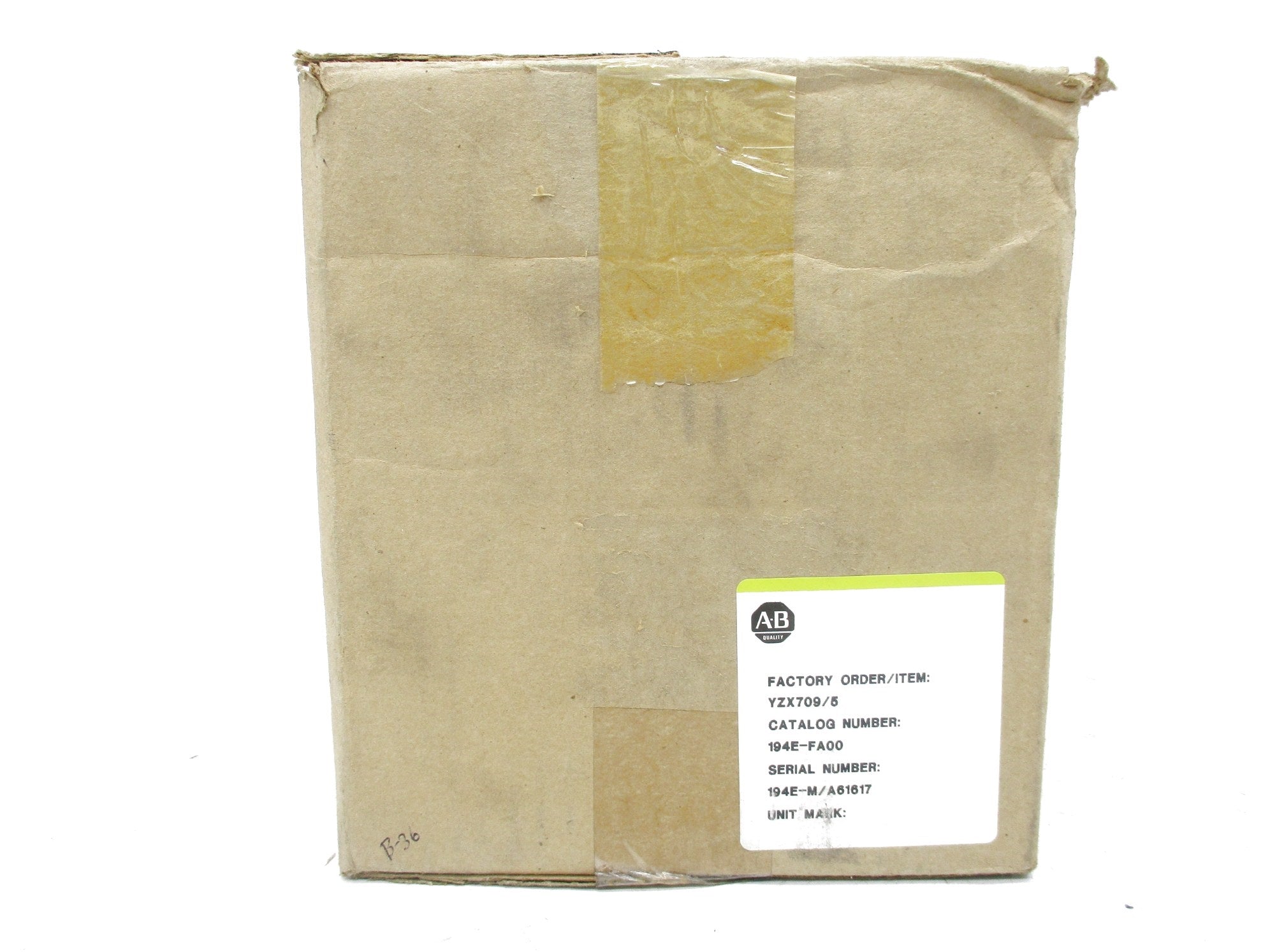 ALLEN BRADLEY 194E-FA00 (BR/YL) NSMP