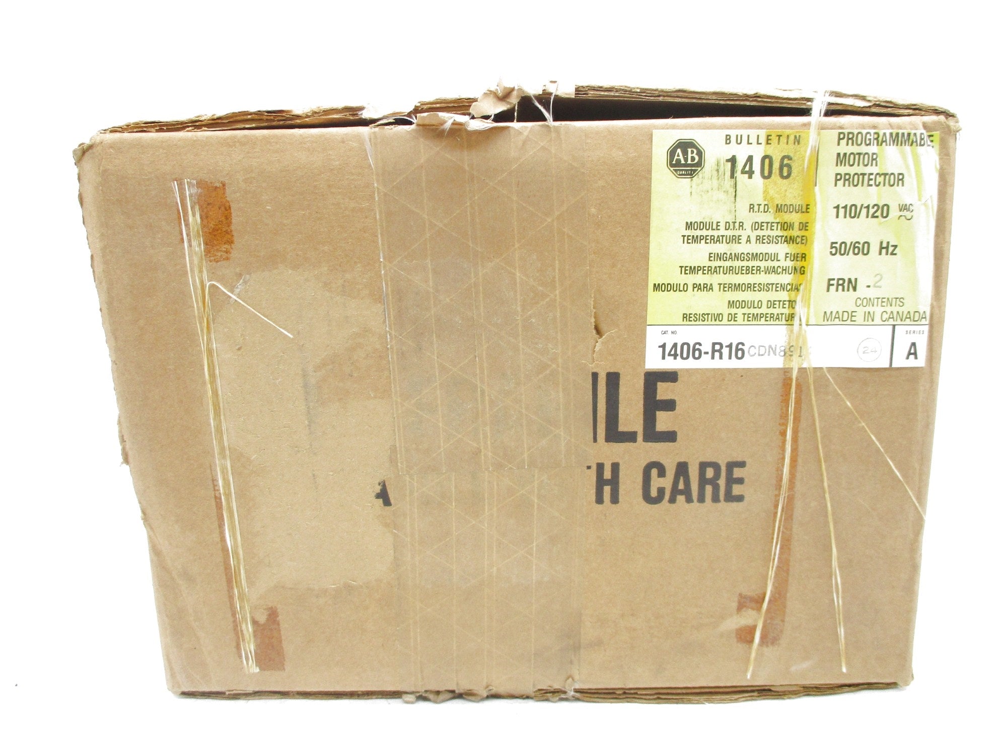 ALLEN BRADLEY 1406-R16 SER. A F/W .2 (BR/YL) NSMP