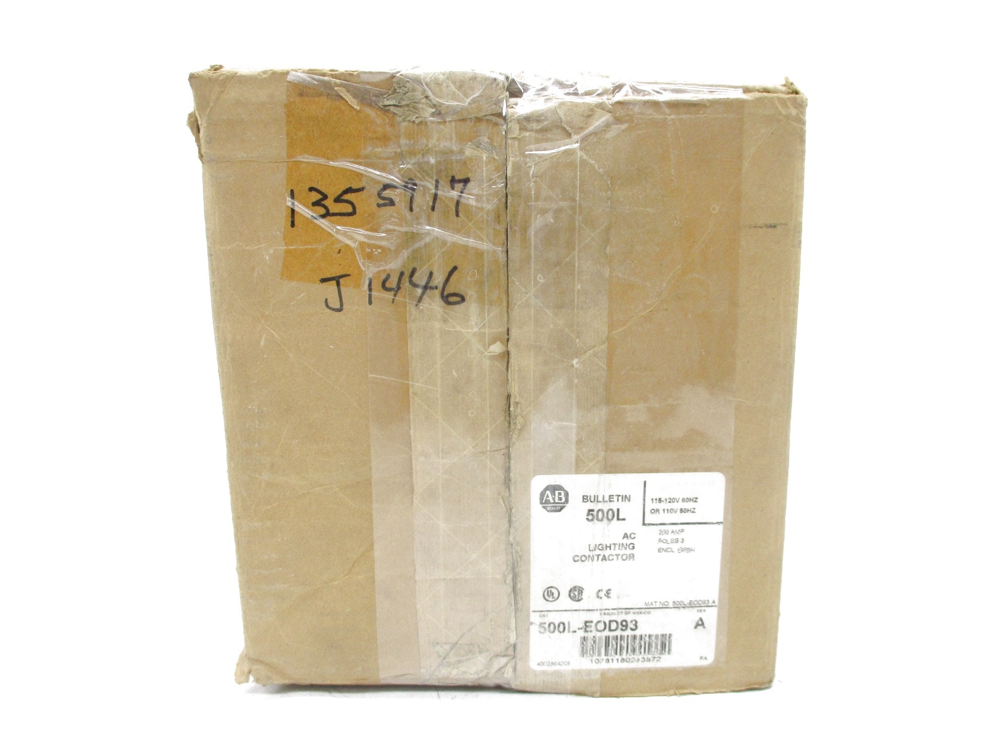 ALLEN BRADLEY 500L-EOD93 SER. A 120V (BR/WH) NSMP